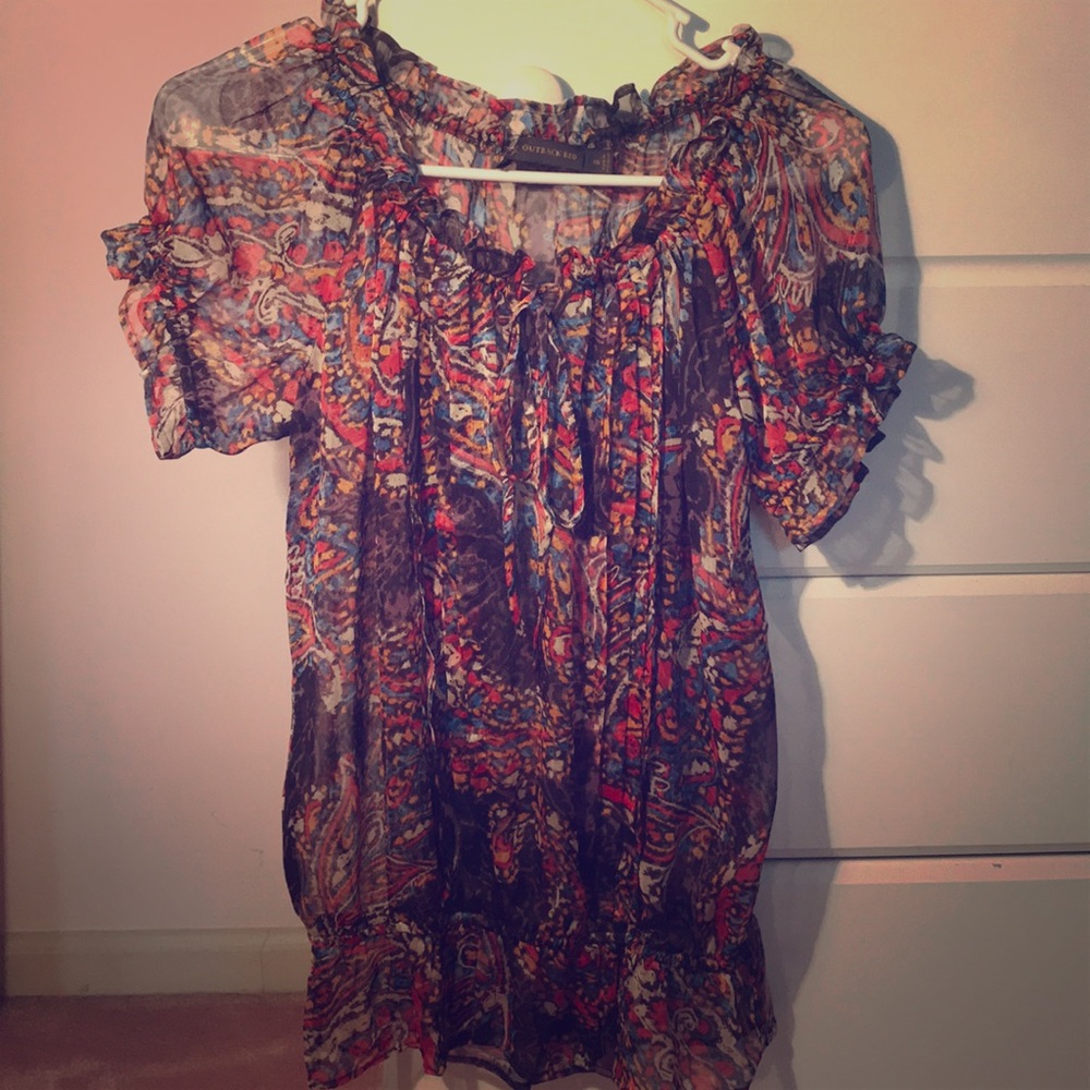 Bohemian style blouse